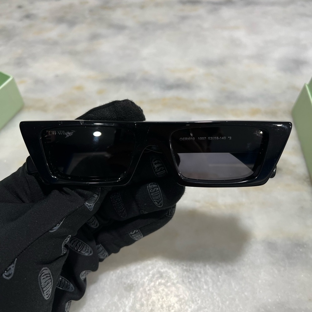 OFF-WHITE Marfa Rectangular Frame Sunglasses - image 4